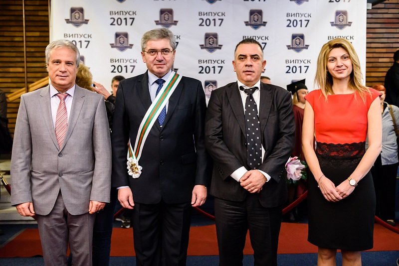 Проф. д-р Красимир Иванов получи званието „Почетен гражданин на Сливен” от кмета на града Стефан Радев